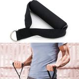  10 chiếc Yoga Fitness Pull Belt Tay cầm thể dục dụng cụ võng (Đen) 