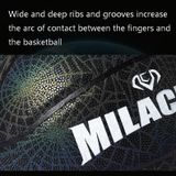  Milachic số 7 Rainbow Rainbow Rainbow Basketball (Mẫu nhện 6735) 