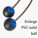  2 chiếc trong nhà ropless bỏ qua tập thể dục tập thể dục dây thừng (đen xanh) 