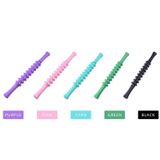  Đa chức năng Gear Massage Stick Fascia Con lăn Trục thể dục Yoga Thuốc giãn cơ sâu (xanh) 