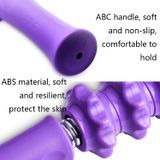  Đa chức năng Gear Massage Stick Fascia Con lăn Trục thể dục Yoga Thuốc giãn cơ sâu (xanh) 