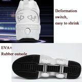  Giày trượt patin hai mục đích Giày đôi Row Row Rune Giày trượt patin, Kích thước: 41 (Low-top không có ánh sáng (trắng)) 