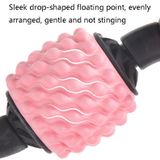  Bọt trục massage cơ bắp yoga con lăn vật tư thể dục (loại thả nước cherry màu hồng) 