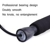  7 chiếc 2,8m Bọt Skipping Sợi dây cho kỳ thi sinh viên Thể dục ngoài trời Bỏ qua dây thừng (Đen) 