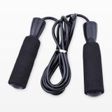  7 chiếc 2,8m Bọt Skipping Sợi dây cho kỳ thi sinh viên Thể dục ngoài trời Bỏ qua dây thừng (Đen) 