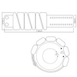  1 Cặp Yoga Tập thể dục Có thể tháo rời Vòng đeo tay Vòng bi Thể thao Vòng đeo tay thể thao Vòng đeo tay Silicone, Đặc điểm kỹ thuật: 1800g (Xanh dương) 