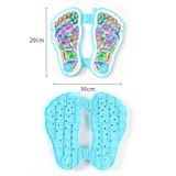  2 chiếc MLR-857 Châm cứu chân Điểm Massage Pad Chân bấm huyệt Board Chân Vật lý trị liệu Massage 