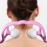  3 chiếc Hướng dẫn sử dụng Massage cổ tử cung gia đình đa chức năng Massage vai và cổ Massage, Hình dạng: Màu xanh thông thường 