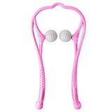  3 chiếc Hướng dẫn sử dụng Massage cổ tử cung gia đình đa chức năng Massage vai và cổ Massage, Hình dạng: Hồng thông thường 