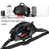  Rhinowalk X21922 Đa chức năng Cưỡi tay cầm phía trước Túi công cụ và thiết bị xe đạp đường (Đen) 