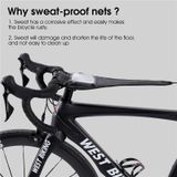  West Biking YP0719251 Xe đạp Điện thoại di động Túi đường Xe chống mồ hôi (Đen) 