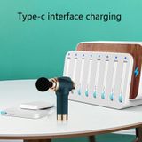  Mini Massage Massage Stick Fascia Cụ, Đặc điểm kỹ thuật: Khóa LCD màu xám tàu ​​ngầm (Túi xách) 