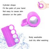  Hemiplegia Finger Sức mạnh Phục hồi chức năng Đào tạo Silicone Grip Thiết bị Người lớn Massage Massage Bóng (Tím) 