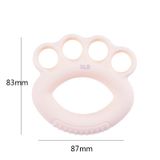  3 chiếc trẻ em Grip Ring Finger Sức mạnh Đào tạo Thiết bị điện Power, Đặc điểm kỹ thuật: 5LB (Pink Orange Orange) 