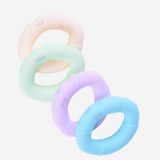  3 chiếc trẻ em Grip Ring Finger Sức mạnh Đào tạo Thiết bị điện Finger, Đặc điểm kỹ thuật: 15lb (Olive Light Blue) 