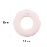  3 chiếc Trẻ em Grip Ring Finger Sức mạnh Đào tạo Thiết bị điện, Đặc điểm kỹ thuật: 15lb (Dấu ngón tay màu xanh nhạt) 