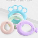  3 chiếc Trẻ em Grip Ring Finger Sức mạnh Đào tạo Thiết bị điện, Đặc điểm kỹ thuật: 25lb (Dấu ngón tay màu tím nhạt) 