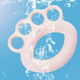  3 chiếc Trẻ em Grip Ring Finger Sức mạnh Đào tạo Thiết bị điện, Đặc điểm kỹ thuật: 25lb (Dấu ngón tay màu tím nhạt) 