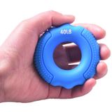  2 chiếc Silicone Gripper Finger Finger Grip Ring, Đặc điểm kỹ thuật: 40lb (Dot Blue) 