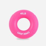  2 chiếc Silicone Gripper Finger Finger Grip Ring, Đặc điểm kỹ thuật: 40lb (General Rose Red) 