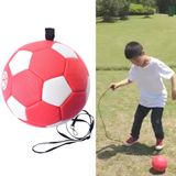  Đào tạo trẻ em bóng đá với dây có thể tháo rời (số 4 màu đỏ) 