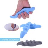  Silicone Thumb Bump Massage Masscle Massage Massage Thiết bị Fascia, Đặc điểm kỹ thuật: Thumb Blue 