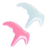  Silicone Thumb Bump Massage Massage Massage Massage Thiết bị Fascia, Đặc điểm kỹ thuật: Nhựa Hồng 