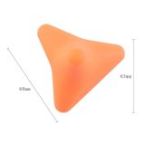  Silicone Thumb Bump Massage Massage Massage Massage Thiết bị Fascia, Đặc điểm kỹ thuật: Qua bậc hai cam 
