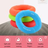  Maxsoins MXO-7562KD Trẻ em Silicone Grip Thiết bị Phục hồi hình dạng ô liu Nhẫn ngón tay, Đặc điểm kỹ thuật: 40lb (Đỏ) 