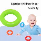  Maxsoins MXO-7562KD Trẻ em Silicone Grip Thiết bị Phục hồi hình dạng ô liu Nhẫn ngón tay, Đặc điểm kỹ thuật: 40lb (Đỏ) 