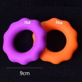  2 chiếc Silicone Finger Marks Thiết bị cầm tay Tập thể dục ngón tay Nhẫn, Đặc điểm kỹ thuật: 35LB (màu xanh) 