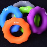  2 chiếc Silicone Finger Marks Thiết bị cầm tay Tập thể dục ngón tay Nhẫn, Đặc điểm kỹ thuật: 35LB (màu xanh) 