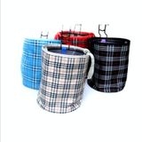  5 chiếc giỏ xe đạp vải treo giỏ gấp giỏ xe đạp (hình vuông màu đen) 