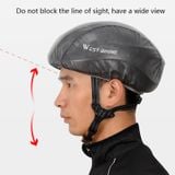  2 chiếc West Biking YP0708080 Xe đạp đường núi Mũ bảo hiểm xe đạp Chống bụi chống bụi, Kích thước: Kích thước miễn phí (màu xanh) 