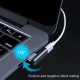  20 pin khuỷu tay từ tính USB-C / loại C / loại C hỗ trợ sạc và chuyển video 4K (Đen) 