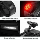 1.8L West Biking Đuôi xe đạp Túi xe đạp Vỏ cứng Túi phát hành nhanh Túi silicone Không trượt Túi đuôi lớn (Đen) 