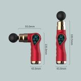  Mini fascia gun màn hình LCD nhỏ mát xa cơ bắp (018 đỏ) 