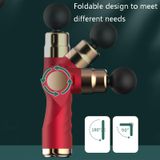  Mini fascia gun màn hình LCD nhỏ mát xa cơ bắp (018 đỏ) 
