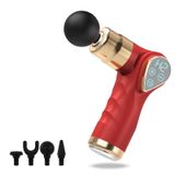  Mini fascia gun màn hình LCD nhỏ mát xa cơ bắp (018 đỏ) 