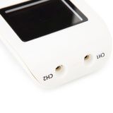  100B Dụng cụ trị liệu vật lý trị liệu kỹ thuật số 12 chế độ kỹ thuật số acupoint acupoint Massage, Đặc điểm kỹ thuật: Loại pin (Trắng) 