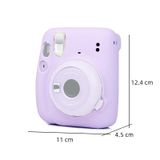  Camera Jelly Color Silicone bảo vệ cho Fujifilm Instax Mini 11 (màu xanh) 