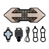  West Biking YP0701299 Xe đạp Điều khiển từ xa Đuôi đêm Đèn cảnh báo Cưỡi (Đèn hậu từ xa) 