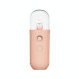  Dễ thương Pet Moisturizer USB Mini cầm tay Máy phun độ ẩm Mute, Màu sắc: Bunny DQ-601 (Hồng) 