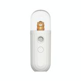  Kem dưỡng ẩm cho thú cưng dễ thương USB Mini cầm tay Máy phun độ ẩm Mute, Màu sắc: Gấu DQ-601 (Trắng) 