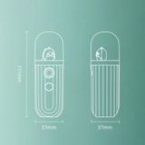  Kem dưỡng ẩm cho thú cưng dễ thương USB Mini cầm tay Máy phun độ ẩm, Màu sắc: DQ-603 (Xanh lục) 