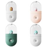  Dễ thương Kem dưỡng ẩm cho thú cưng USB Mini cầm tay Máy phun độ ẩm Mute, Màu sắc: DQ-602 (Gấu trắng) 