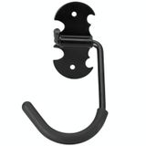  2 chiếc Xe đạp Bướm Tường Treo Móc Đỗ xe Giá treo Tường Xe đạp Hiển thị Đế (Phiên bản rộng Đen) 