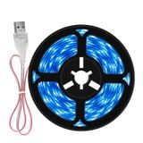  Đèn quang hợp 2 chiếc 1M Chống nước LED Cây tăng trưởng Light Dải USB Cây lấp đầy 