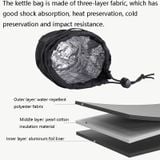  Rhinowalk RK9100B Chai nước cách nhiệt Túi đựng đồ ấm đun nước xe đạp di động (Đen) 