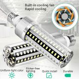  5730 LED Corn Đèn Nhà máy Nhà máy Kho chiếu sáng trong nhà Tiết kiệm năng lượng Bóng đèn ngô, Công suất: 35W (E27 3000K (Trắng ấm)) 